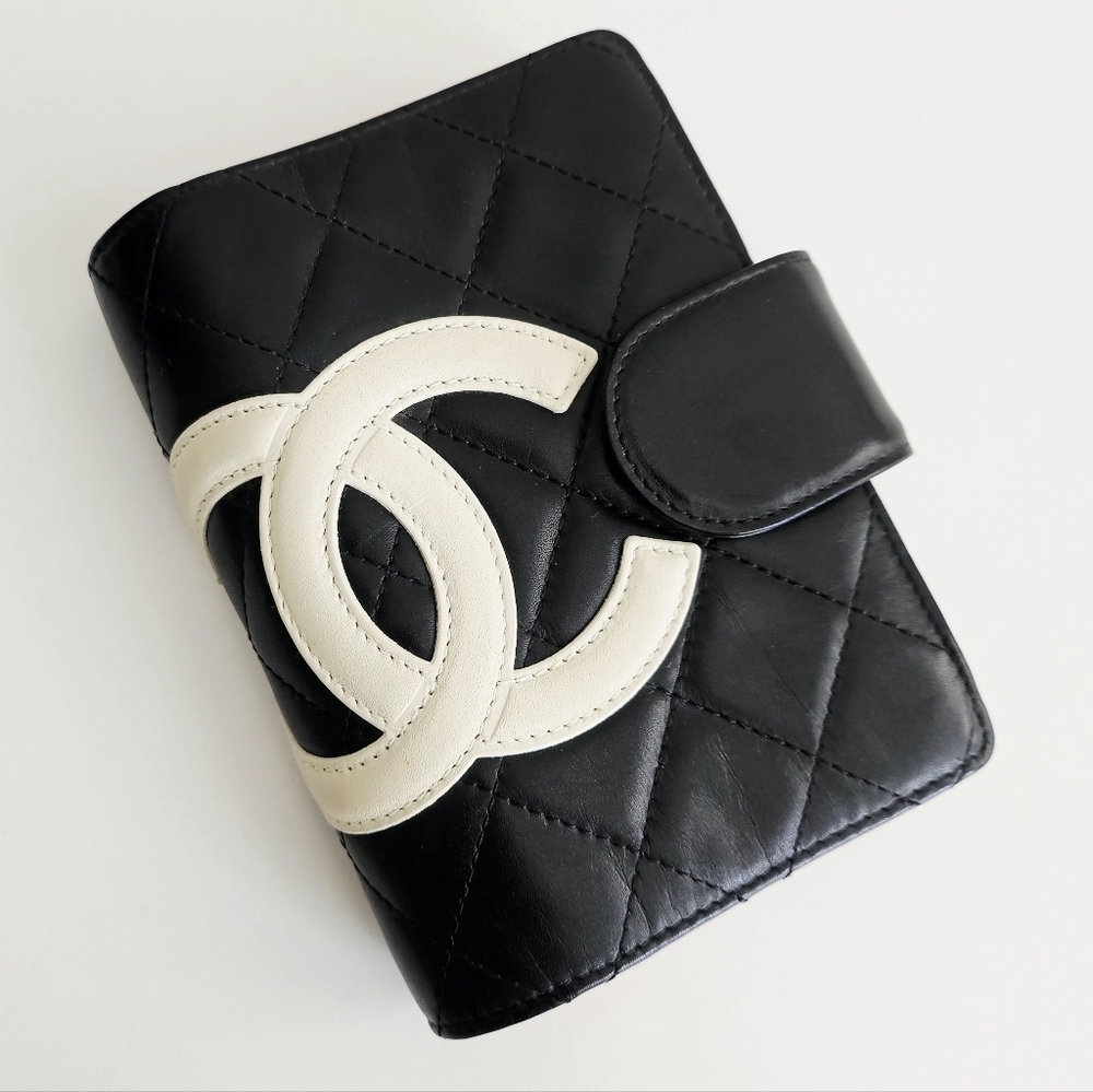 Chanel Black Cambon Quilted Leather Agenda Holder With Booklets & Address Book - Picture 2 of 16